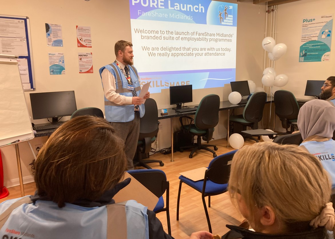 Midlands' largest food redistribution charity launches employability